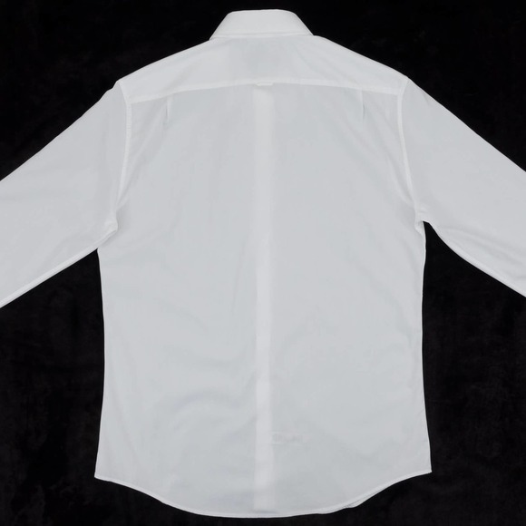 Paul Smith Tailored-Fit Signature Stripe Cuff Shirt Men's 16 White - Picture 5 of 9